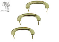 Pale Gold Plastic &amp;amp; Metal Casket হার্ডওয়্যার, পাইকারি কফিন হ্যান্ডলগুলি H9021