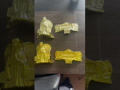 প্রিমিয়াম প্লাস্টিক কাসকেট কর্নার হার্ডওয়্যার টেকসই কফিন ট্রিম