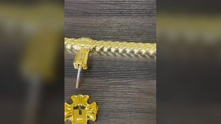 প্রিমিয়াম ভিনটেজ টুইস্টেড কাসকেট টেকসই ফিউনারেল হার্ডওয়্যার পরিচালনা করে