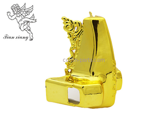 Funeral Furniture Coffins And Caskets Accessories Gold Corner With PP Plastic