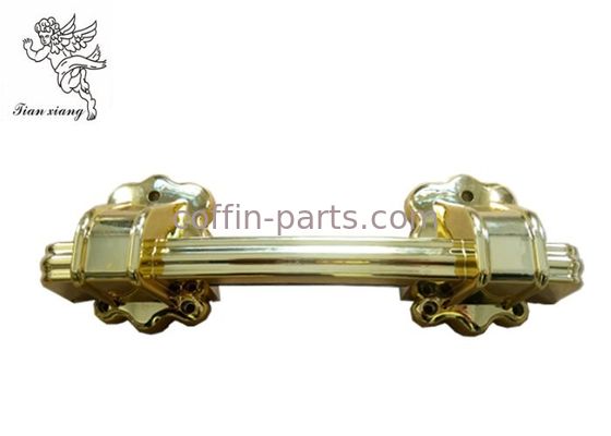 Funeral Golden Casket Handle Hardware , PP Recycle Plastic Wholesale Coffin Handles