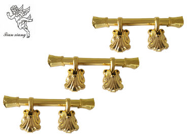 Decoration Plastic Coffin Swing Handle Funeral Golden PP Recycle Material H9007
