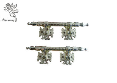 Strong Zamak Customized Casket Handles , Golden Metal Coffin Ornamental H9025