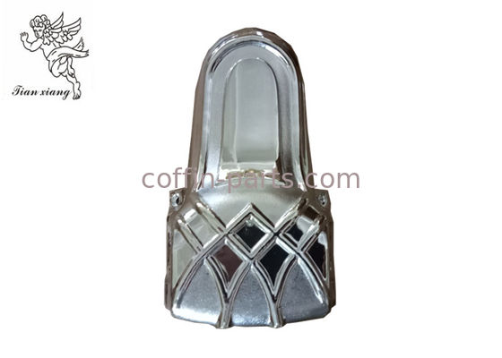 Sliver Funeral Coffin Corner 5B # , Professionnal Casket Accessories Suppliers