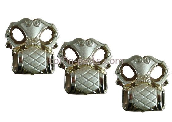 Coffin Decoration Casket Accessories Pale Gold Plastic PP Recycle Material