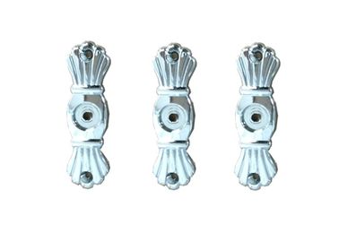 African Style Coffin Bracket Casket Ornaments Silver 1# ABS / PP Plastic Materials