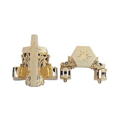 Brass Color Funeral Coffin Accessories Model 12#