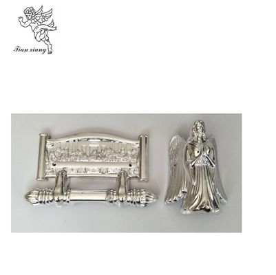 Silver Gold Color PP Zinc Alloy Casket Swing Bar TX-A
